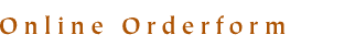 Online orderform